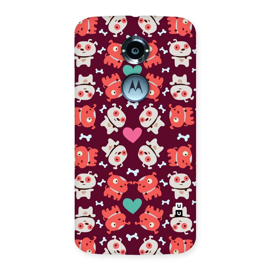 Cut Dog Design Back Case for Moto X 2nd Gen