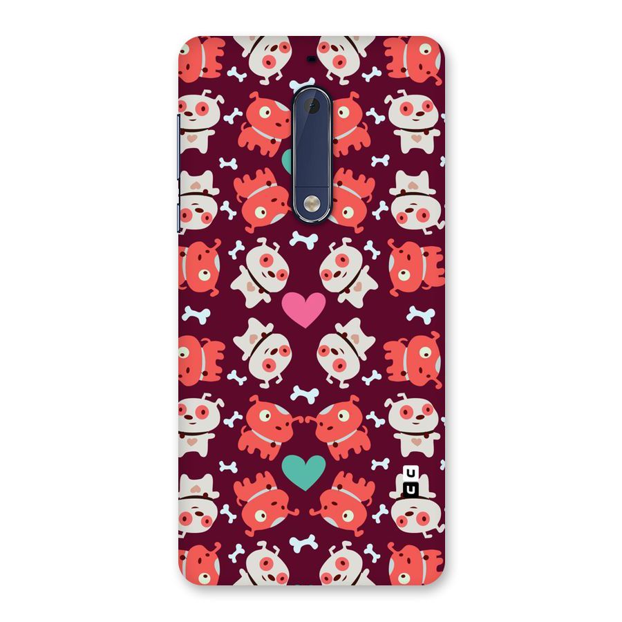 Cut Dog Design Back Case for Nokia 5