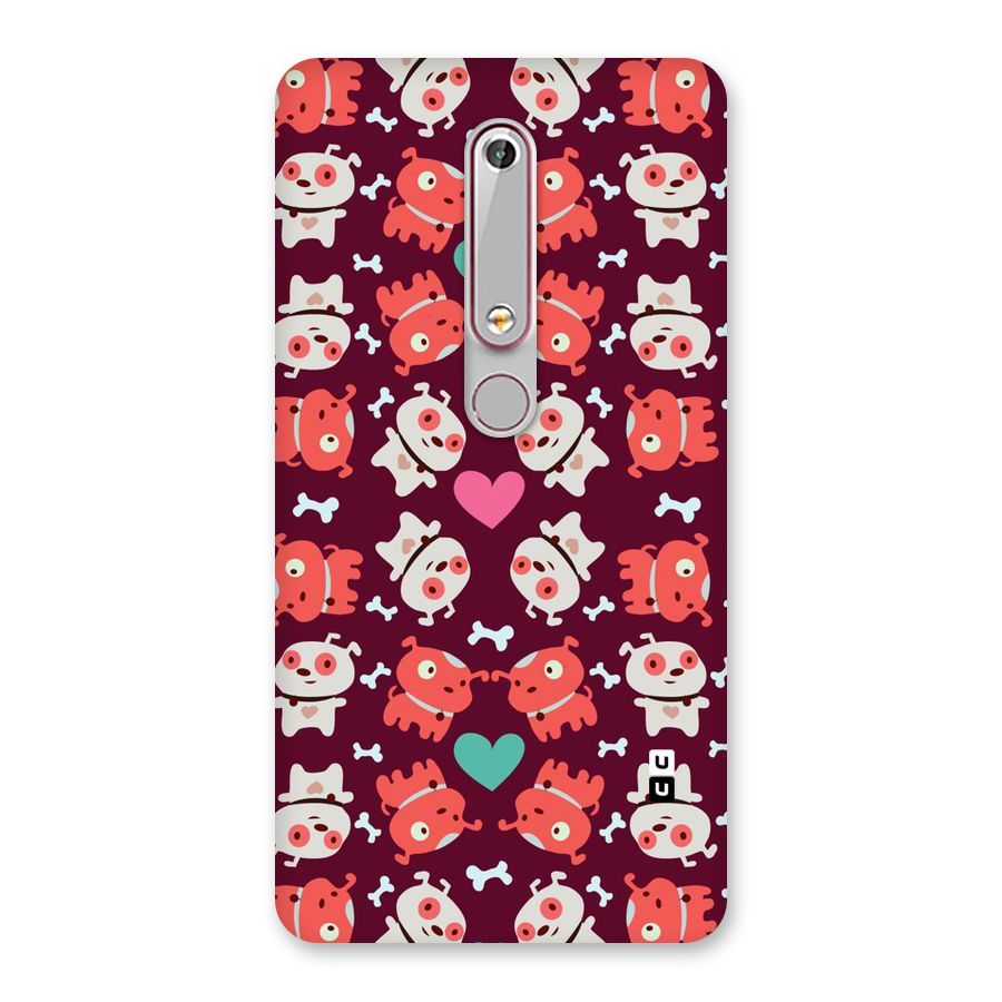 Cut Dog Design Back Case for Nokia 6.1