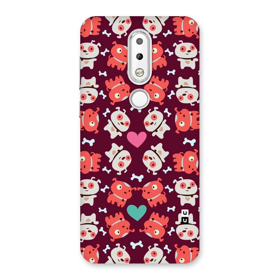 Cut Dog Design Back Case for Nokia 6.1 Plus