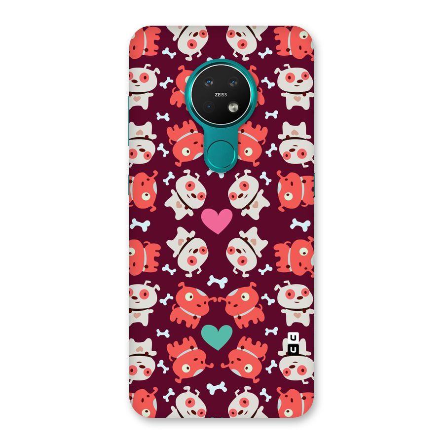 Cut Dog Design Back Case for Nokia 7.2