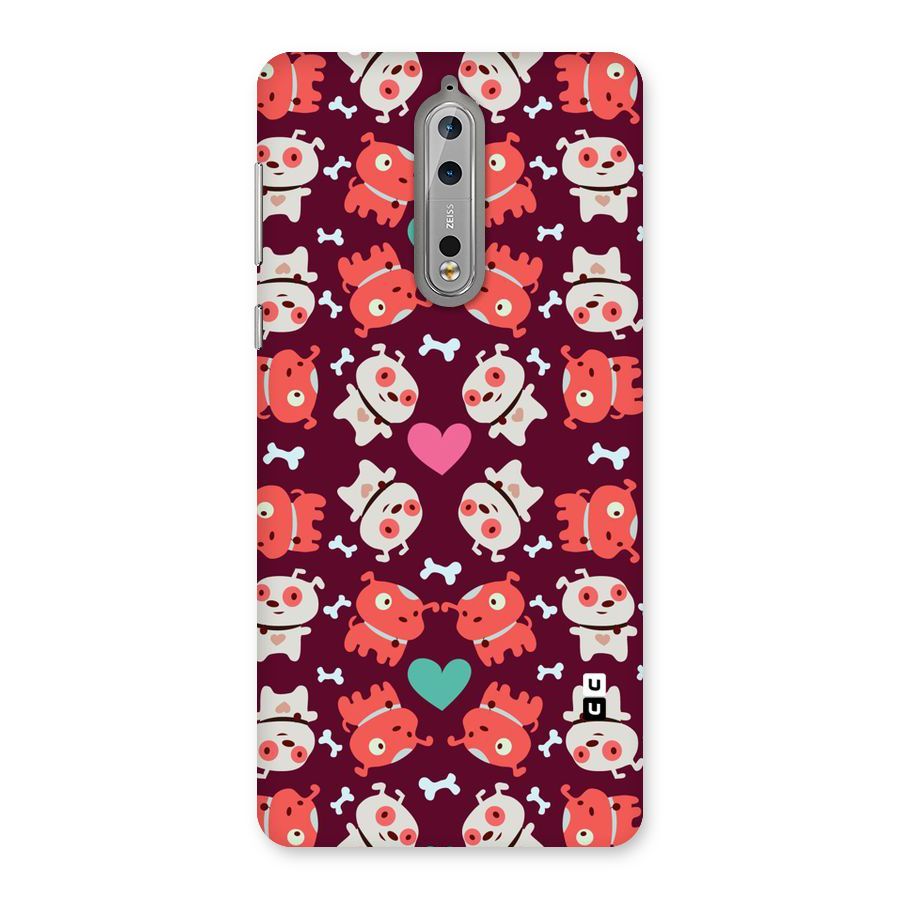 Cut Dog Design Back Case for Nokia 8