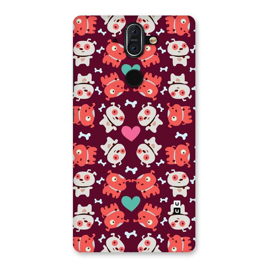 Cut Dog Design Back Case for Nokia 8 Sirocco