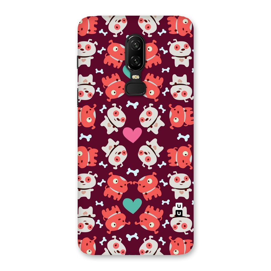 Cut Dog Design Back Case for OnePlus 6