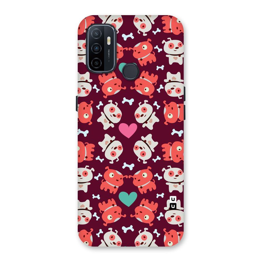 Cut Dog Design Back Case for Oppo A32