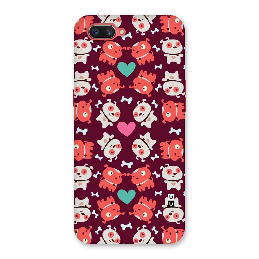 Cut Dog Design Back Case for Oppo A3s