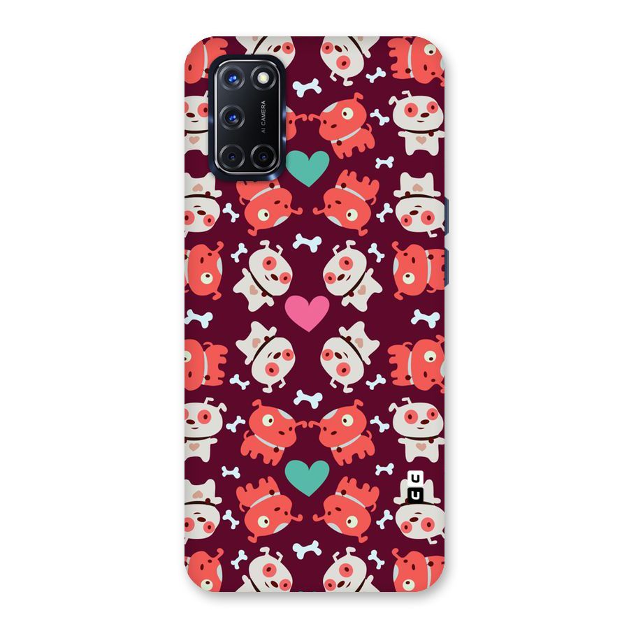Cut Dog Design Back Case for Oppo A52