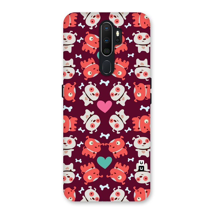 Cut Dog Design Back Case for Oppo A5 (2020)