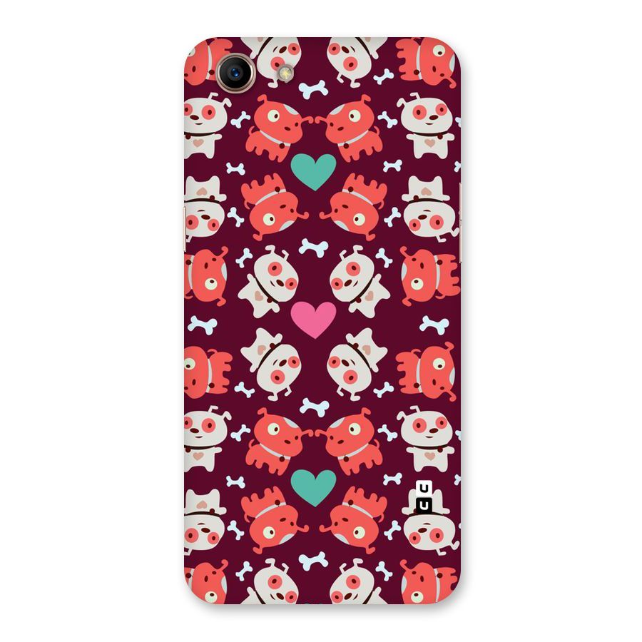 Cut Dog Design Back Case for Oppo A83 (2018)
