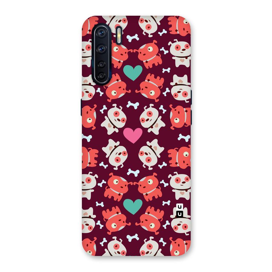 Cut Dog Design Back Case for Oppo F15