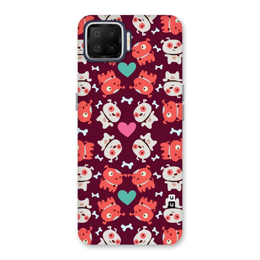 Cut Dog Design Back Case for Oppo F17