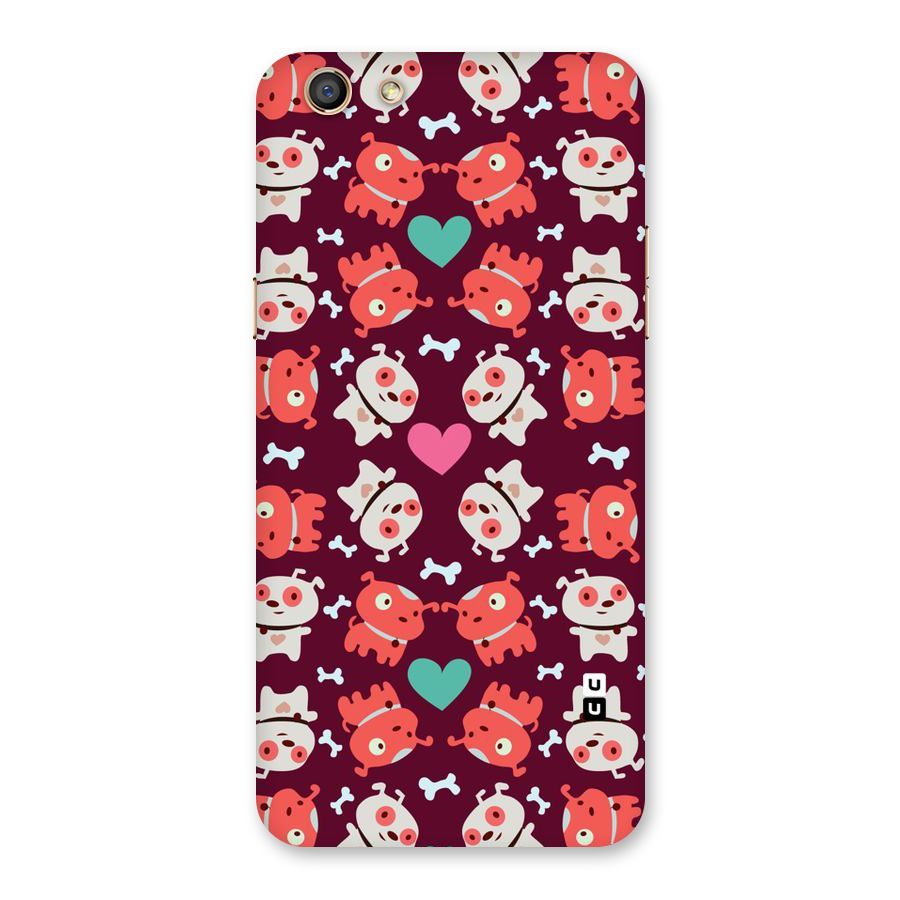 Cut Dog Design Back Case for Oppo F3