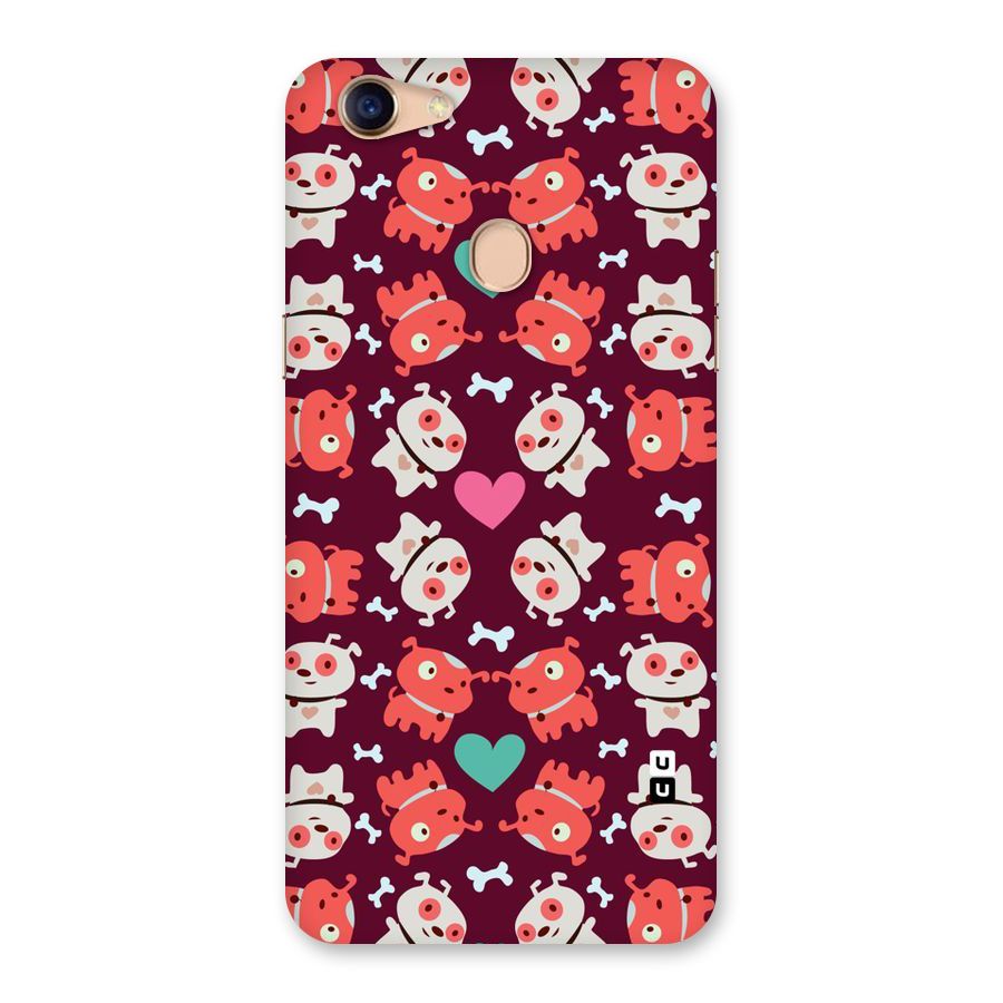 Cut Dog Design Back Case for Oppo F5
