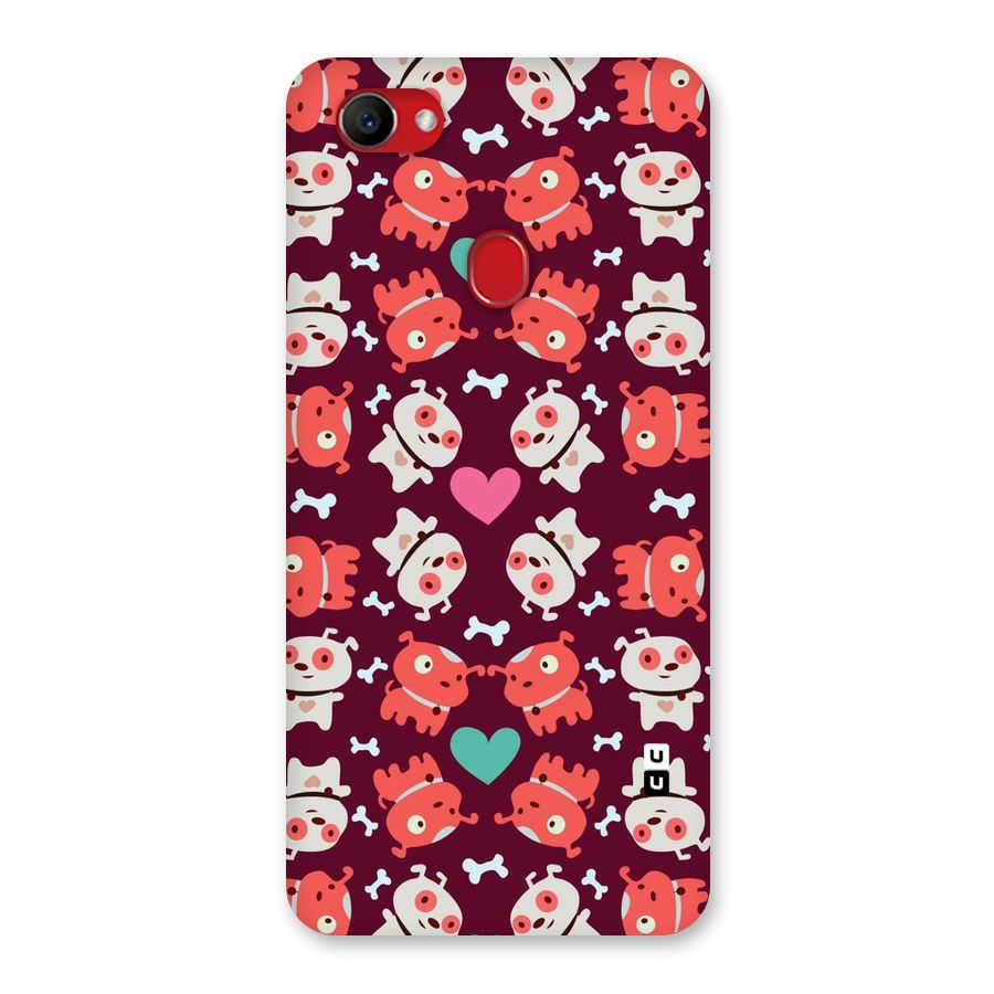 Cut Dog Design Back Case for Oppo F7