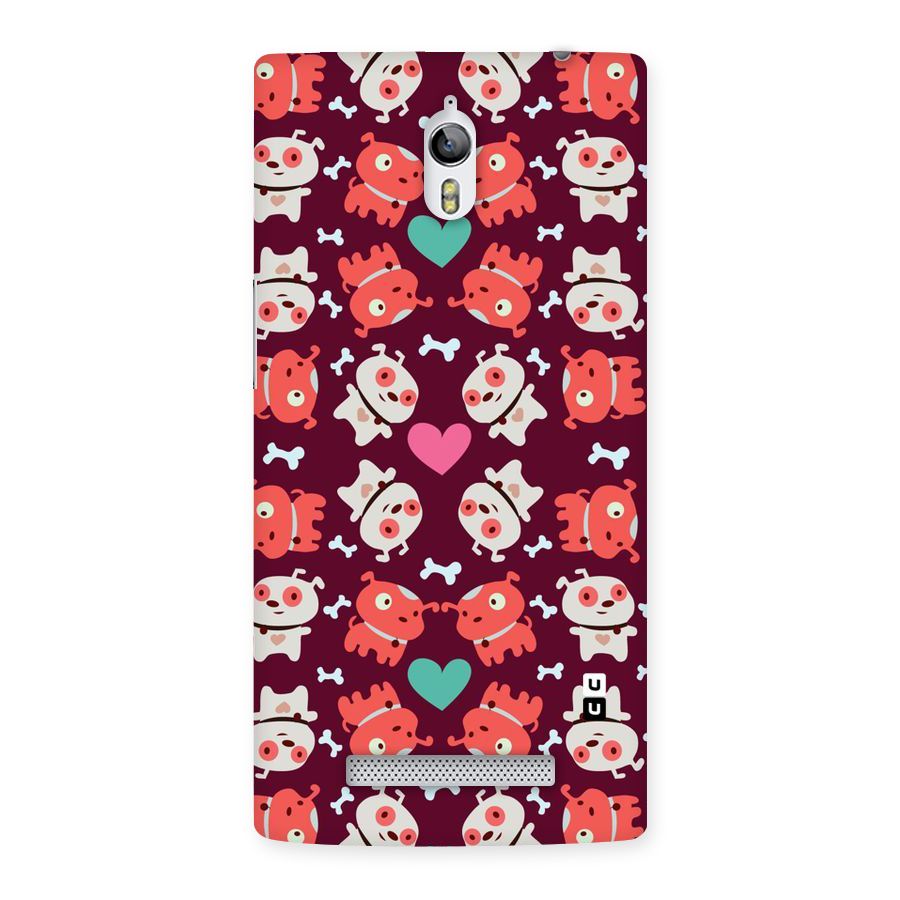 Cut Dog Design Back Case for Oppo Find 7