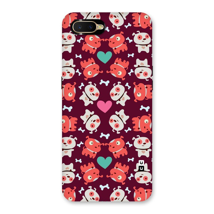 Cut Dog Design Back Case for Oppo K1