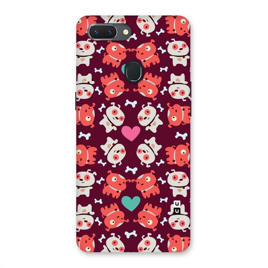 Cut Dog Design Back Case for Oppo Realme 2