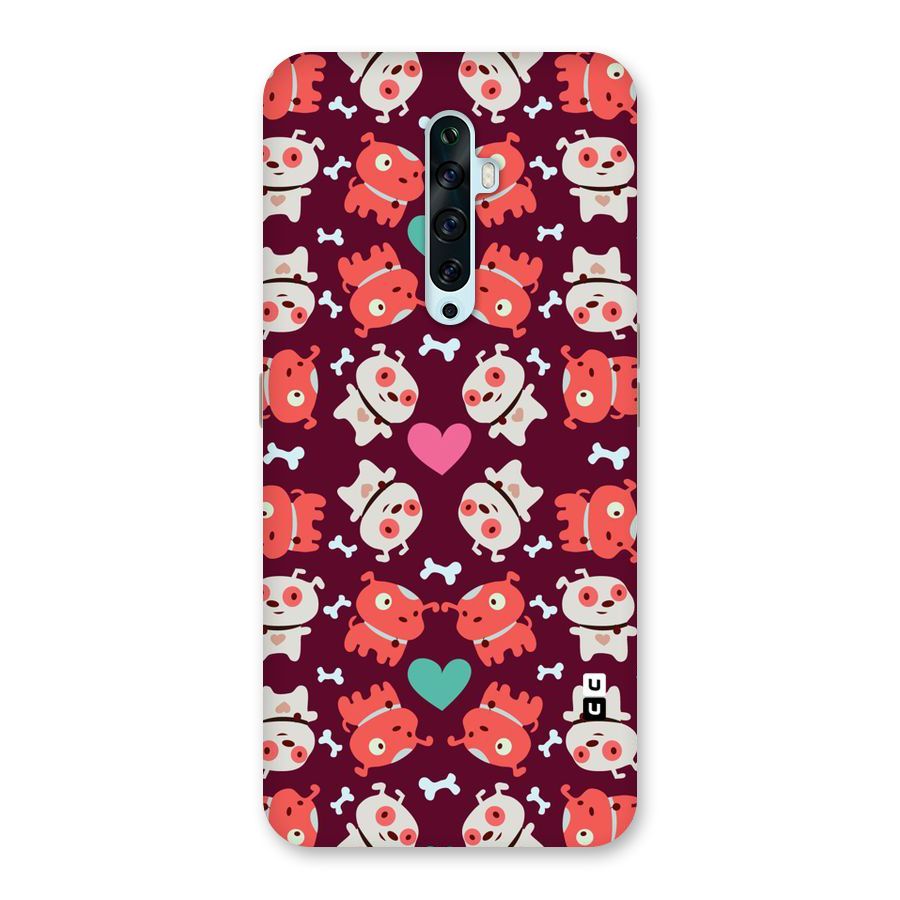 Cut Dog Design Back Case for Oppo Reno2 Z