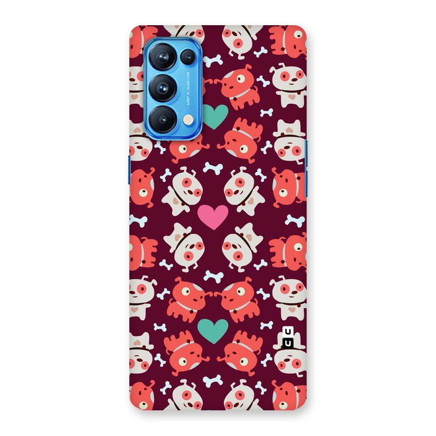 Cut Dog Design Back Case for Oppo Reno5 Pro 5G