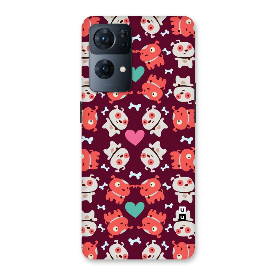 Cut Dog Design Back Case for Oppo Reno7 Pro 5G