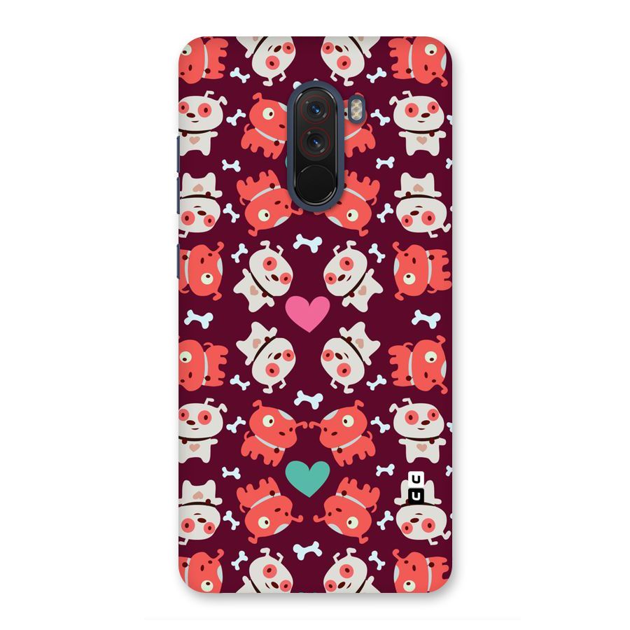 Cut Dog Design Back Case for Poco F1