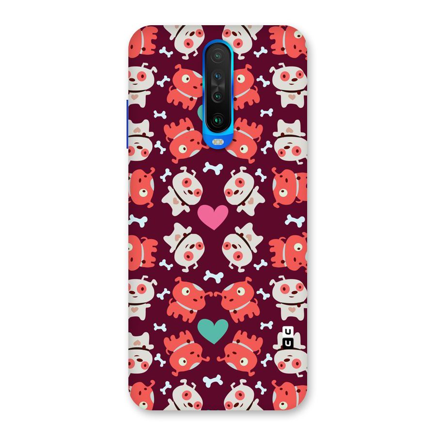 Cut Dog Design Back Case for Poco X2