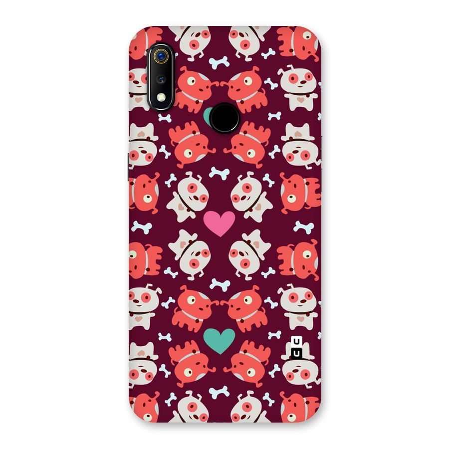 Cut Dog Design Back Case for Realme 3