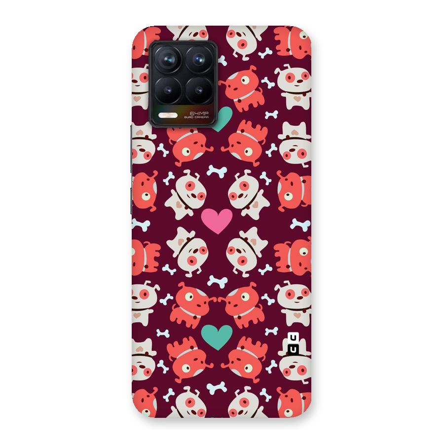 Cut Dog Design Back Case for Realme 8