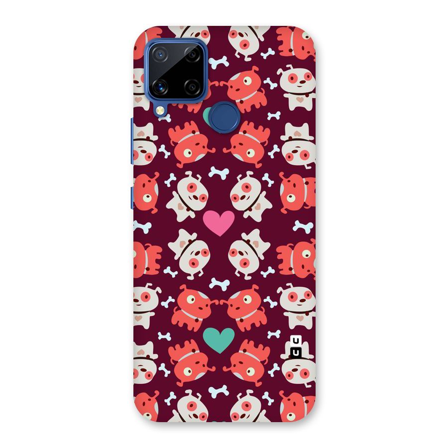 Cut Dog Design Back Case for Realme C15