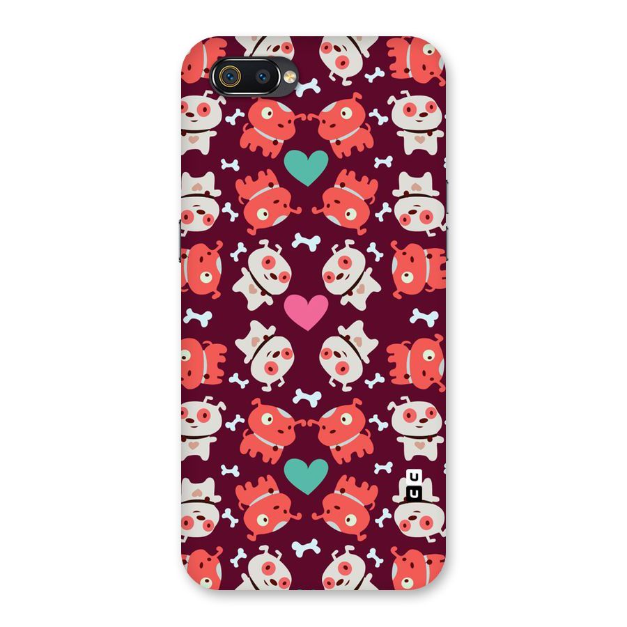 Cut Dog Design Back Case for Realme C2