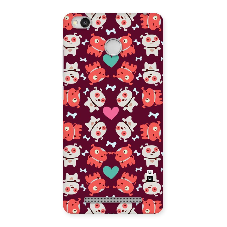 Cut Dog Design Back Case for Redmi 3S Prime