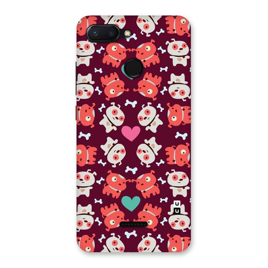 Cut Dog Design Back Case for Redmi 6