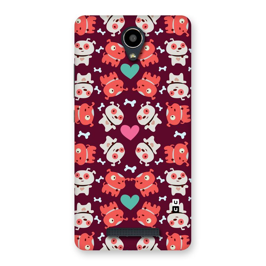 Cut Dog Design Back Case for Redmi Note 2