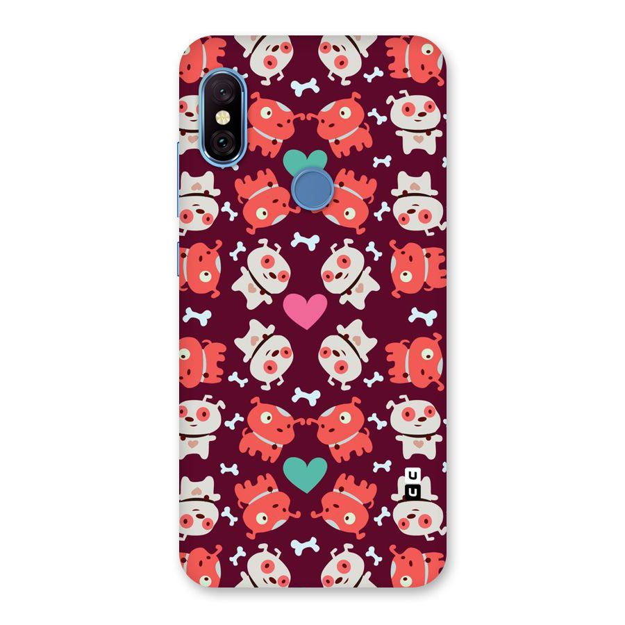 Cut Dog Design Back Case for Redmi Note 6 Pro