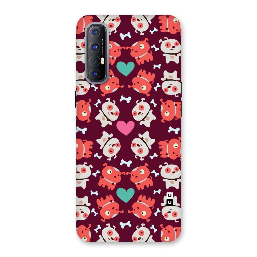 Cut Dog Design Back Case for Reno3 Pro