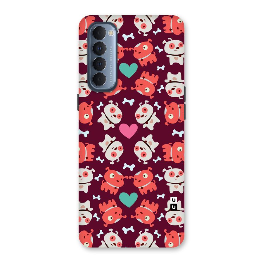 Cut Dog Design Back Case for Reno4 Pro