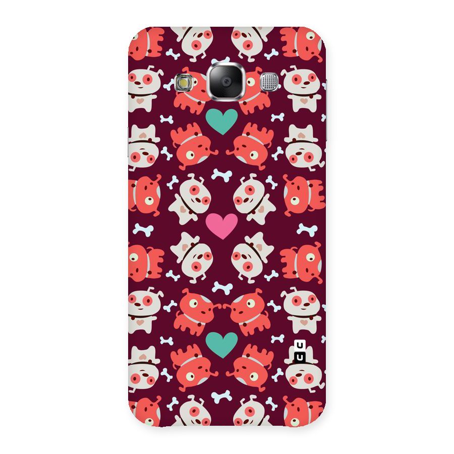 Cut Dog Design Back Case for Samsung Galaxy E5