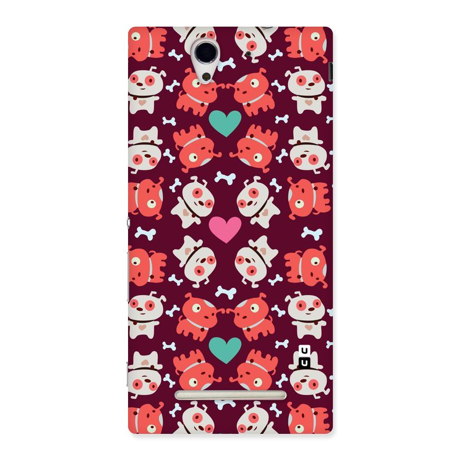 Cut Dog Design Back Case for Sony Xperia C3