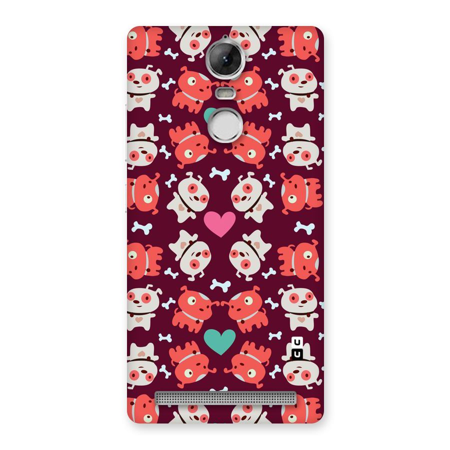 Cut Dog Design Back Case for Vibe K5 Note