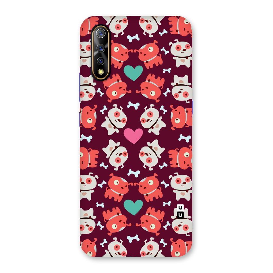 Cut Dog Design Back Case for Vivo S1
