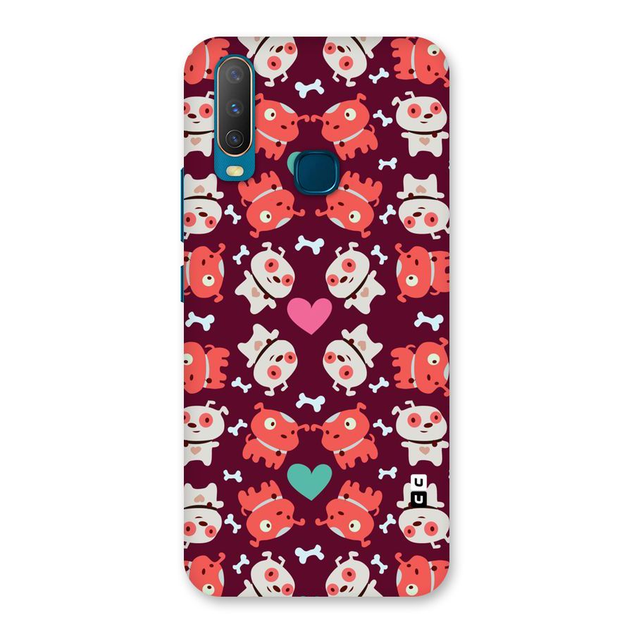 Cut Dog Design Back Case for Vivo U10