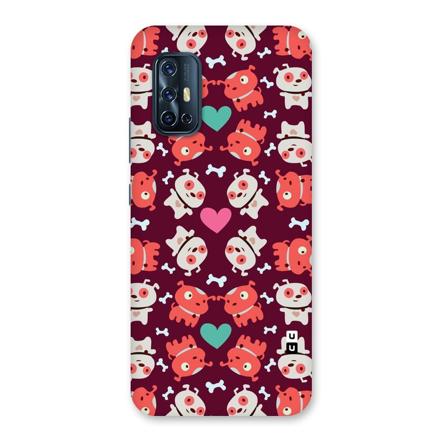 Cut Dog Design Back Case for Vivo V17