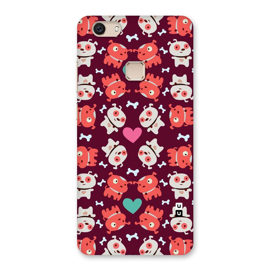 Cut Dog Design Back Case for Vivo V7
