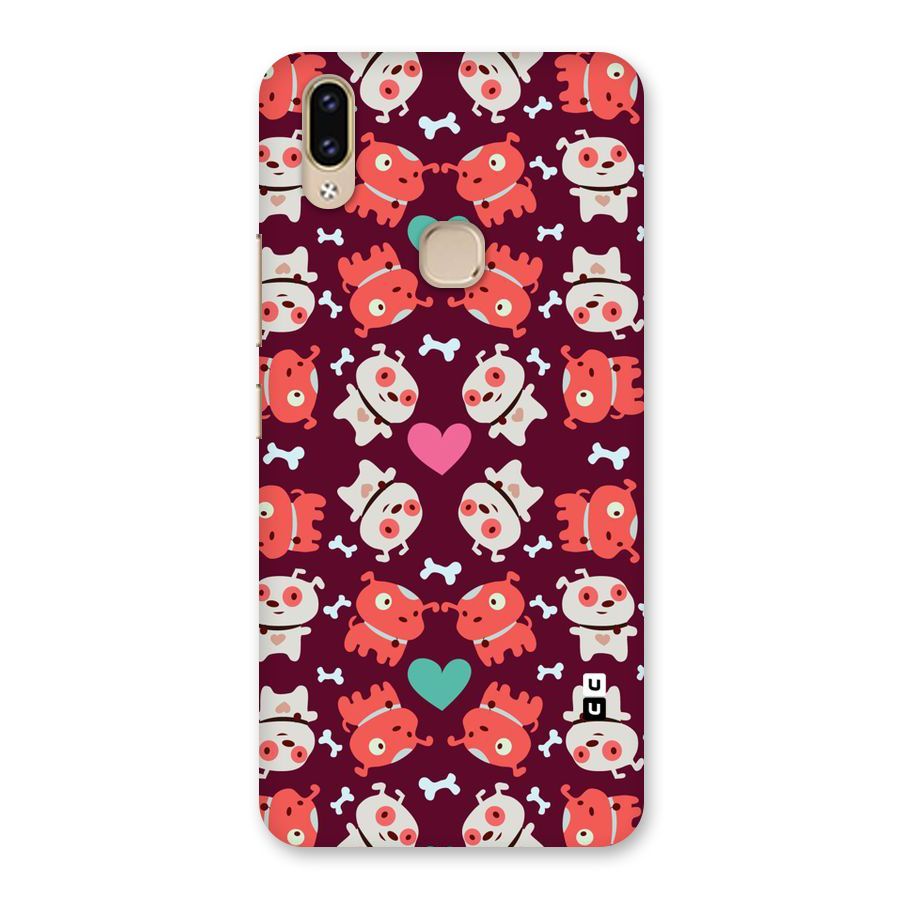 Cut Dog Design Back Case for Vivo V9 Youth