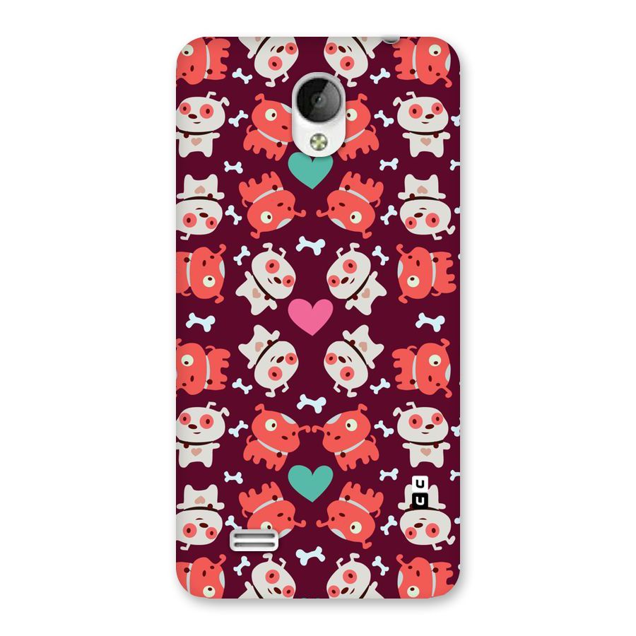 Cut Dog Design Back Case for Vivo Y21