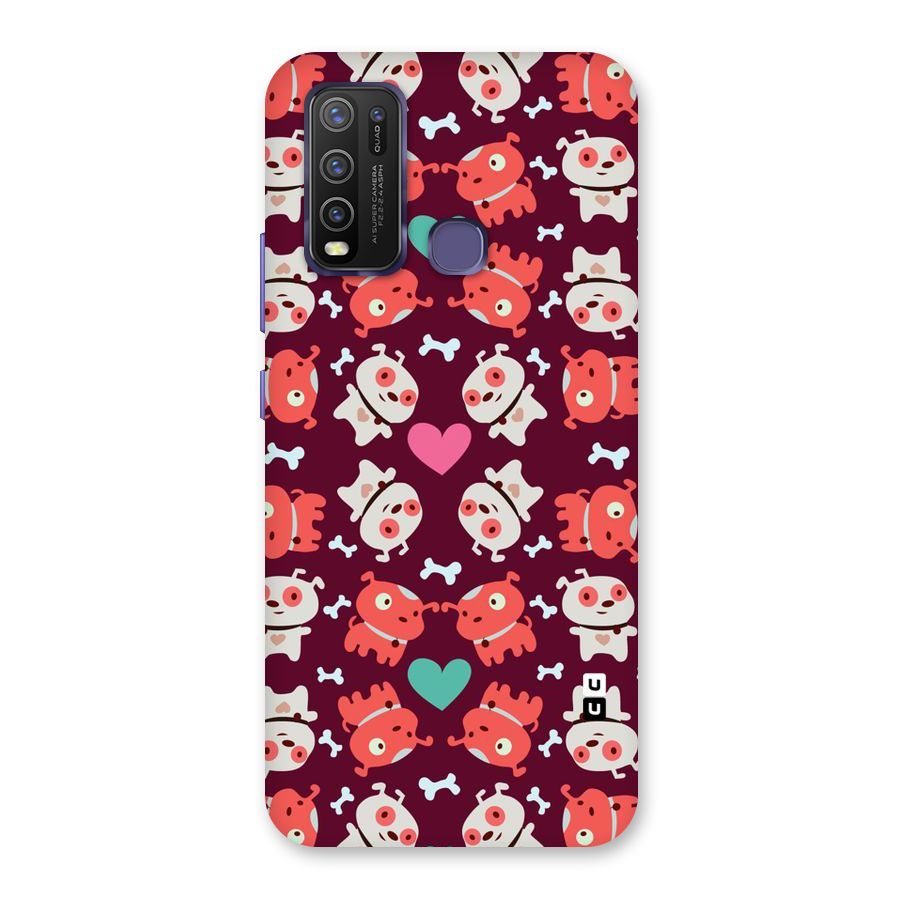 Cut Dog Design Back Case for Vivo Y30