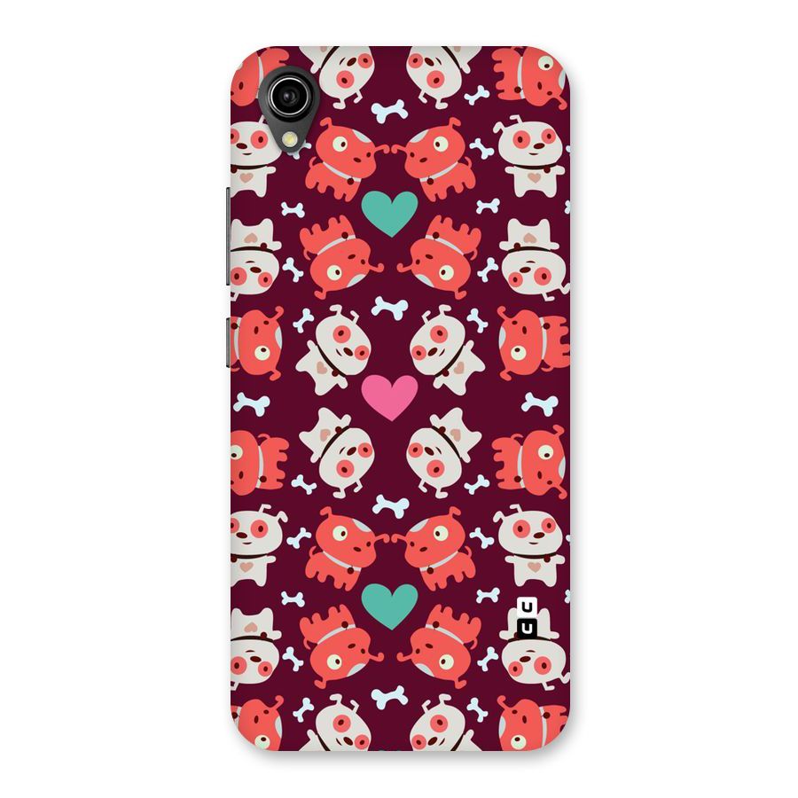Cut Dog Design Back Case for Vivo Y90