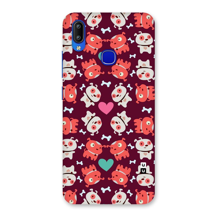 Cut Dog Design Back Case for Vivo Y91