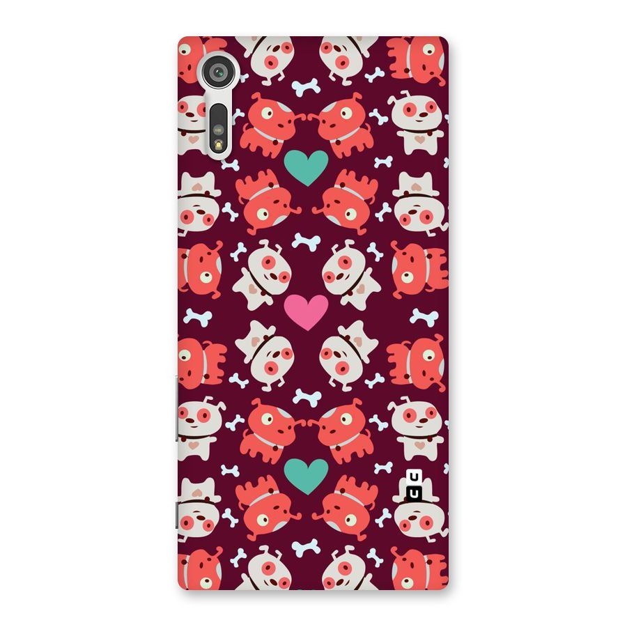 Cut Dog Design Back Case for Xperia XZ