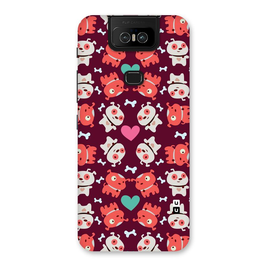 Cut Dog Design Back Case for Zenfone 6z